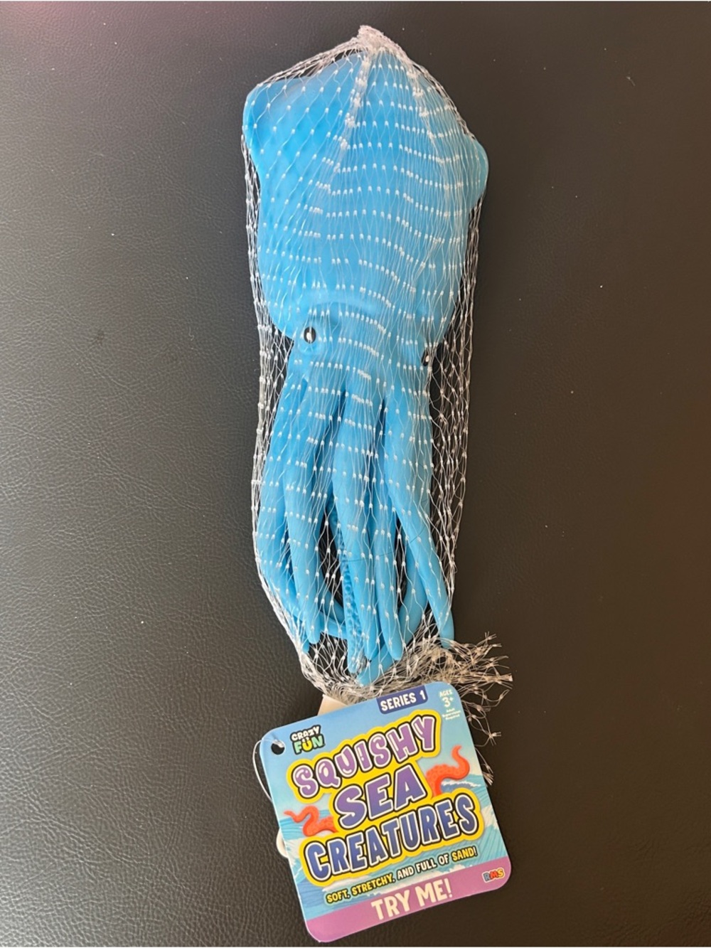 Crazy Fun Blue Squid Squishy Toy Series 1 NEW